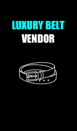 Luxury Belt Vendor (USA 1-3 Day)